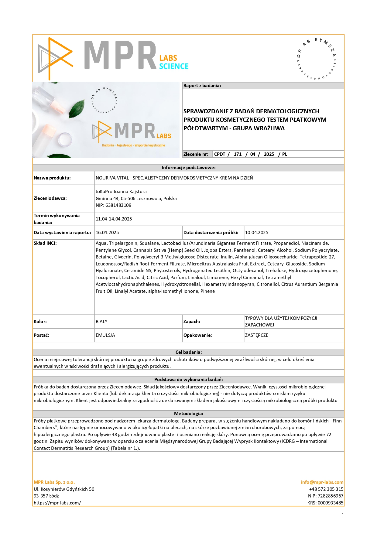 CPDT_171_04_2025_PL_W_JoKaPro_NOURIVA VITAL - SPECJALISTYCZNY DERMOKOSMETYCZNY KREM NA DZIEŃ_page-0001