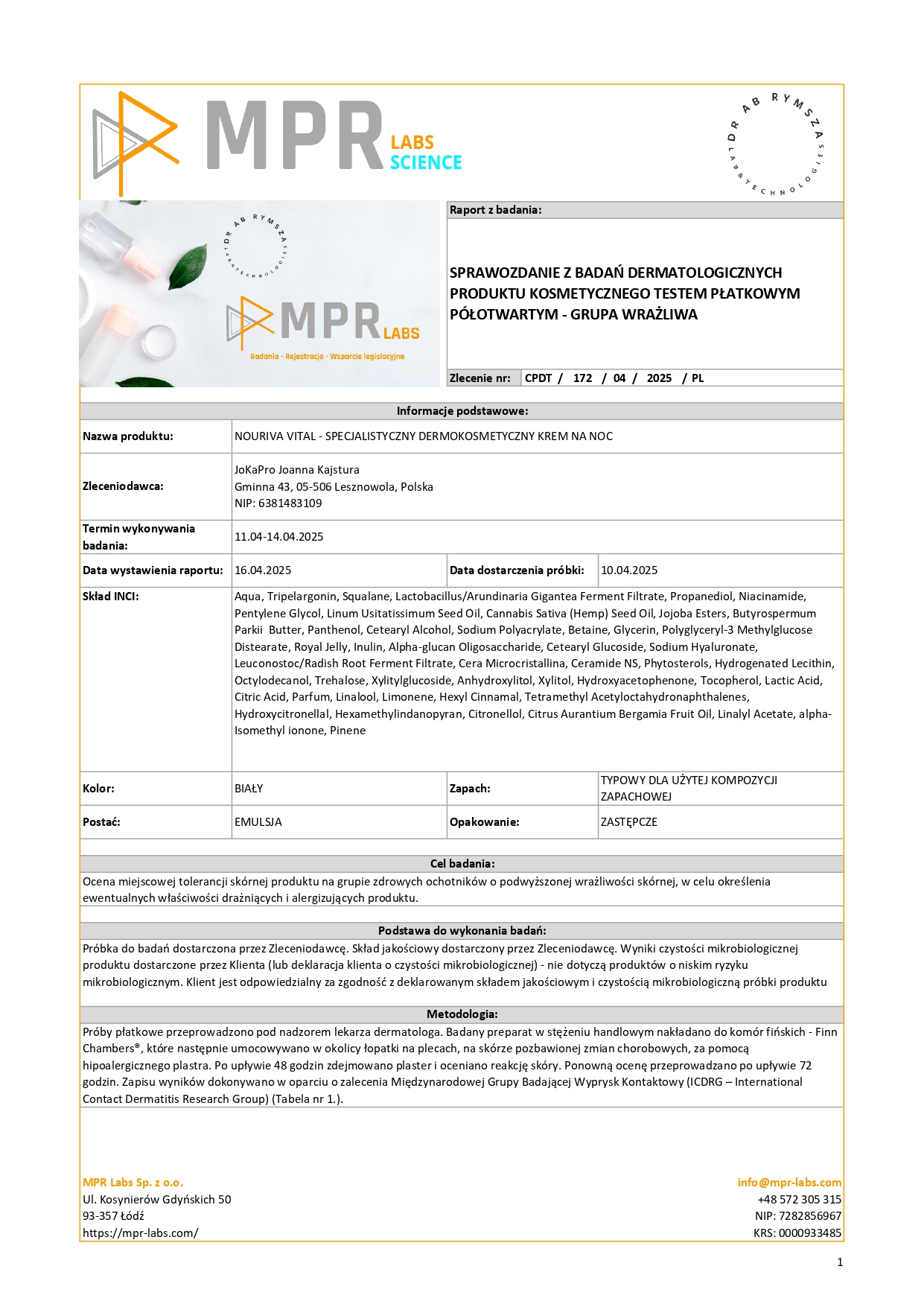 CPDT_172_04_2025_PL_W_JoKaPro_NOURIVA VITAL - SPECJALISTYCZNY DERMOKOSMETYCZNY KREM NA NOC_page-0001