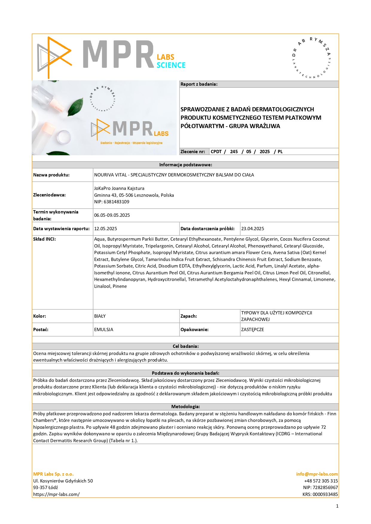 CPDT_245_05_2025_PL_W_JoKaPro_NOURIVA VITAL - SPECJALISTYCZNY DERMOKOSMETYCZNY BALSAM DO CIAŁA_page-0001